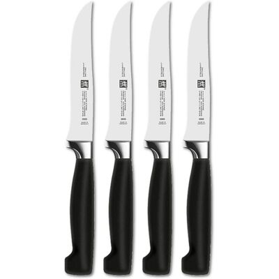 Nůž na vaření a steak Zwilling - Four Star - Černý Nůž na vaření a steak Zwilling - Four Star - Černý