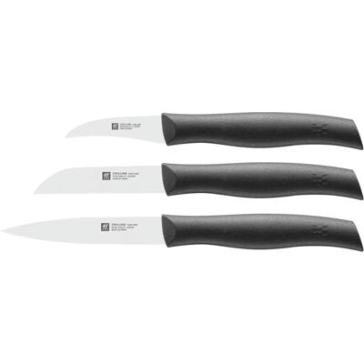 Conjunto de Facas Zwilling Twin Grip - 3 Peças, Pegas Ergonômicas Conjunto de Facas Zwilling Twin Grip - 3 Peças, Pegas Ergonômicas