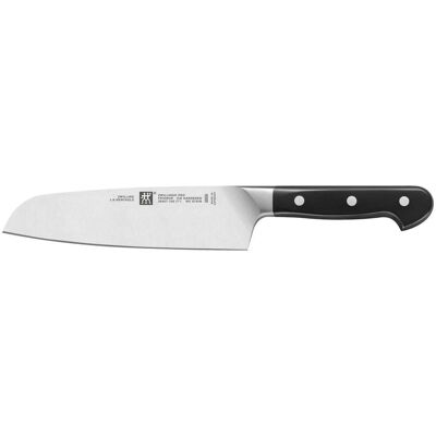 Zwilling Pro Santoku - Högkvalitativ japansk kökskniv med svart handtag Zwilling Pro Santoku - Högkvalitativ japansk kökskniv med svart handtag