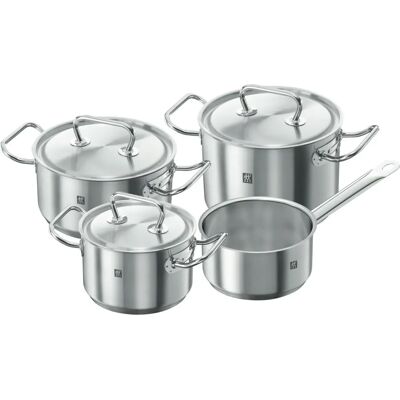 Ensemble de 4 Poêles en Acier Inoxydable Zwilling - Ustensiles de Cuisine Ensemble de 4 Poêles en Acier Inoxydable Zwilling - Ustensiles de Cuisine