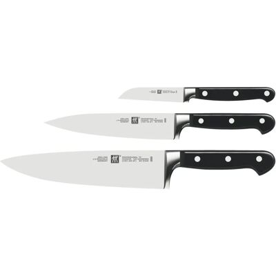 Zwilling J A Henckels Professional S Messerset - 3-teilig, mit Gemüsemesser Zwilling J A Henckels Professional S Messerset - 3-teilig, mit Gemüsemesser