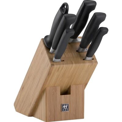 ZWILLING Four Star Naturligt 7-delat set av knivar ZWILLING Four Star Naturligt 7-delat set av knivar