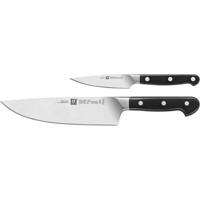 Zwilling Pro Kjøkkenknivsett - Rustfritt Stål - Svart Stål Zwilling Pro Kjøkkenknivsett - Rustfritt Stål - Svart Stål