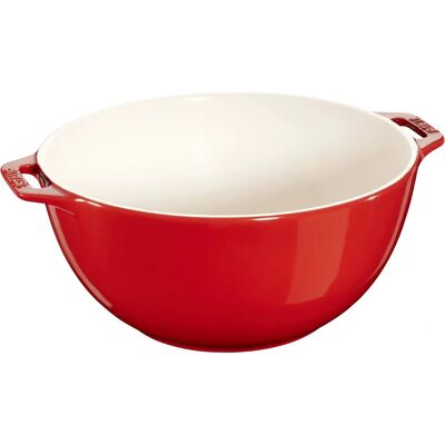 Staub Saladier Rouge 25cm - Saladier à servir - Publicité Staub Saladier Rouge 25cm - Saladier à servir - Publicité