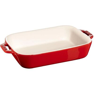 Pirofila rossa in ceramica Staub 20x16cm - Stoviglie da forno Pirofila rossa in ceramica Staub 20x16cm - Stoviglie da forno