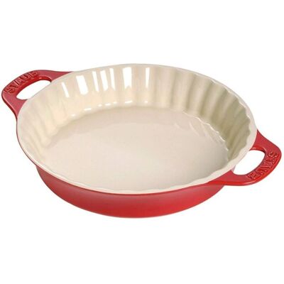 Staub Rote 28cm Tortenform - Keramik Backen & Servieren Staub Rote 28cm Tortenform - Keramik Backen & Servieren
