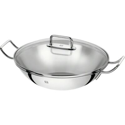 Zwilling Plus Wok 32cm Zilver - Wok Zwilling Plus Wok 32cm Zilver - Wok