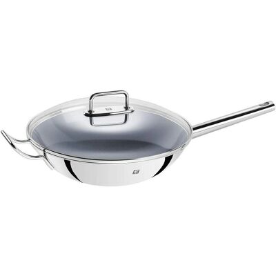 Zwilling Wok Koekenpan 32cm - RVS & Keramiek Zwilling Wok Koekenpan 32cm - RVS & Keramiek