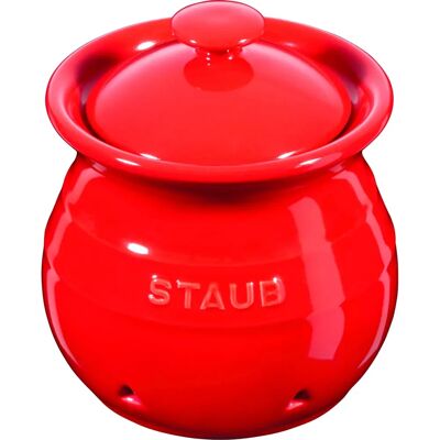 Zwilling Staub Vitlökförvaringsbehållare - Röd - 500 ml - Kök förvaring Zwilling Staub Vitlökförvaringsbehållare - Röd - 500 ml - Kök förvaring