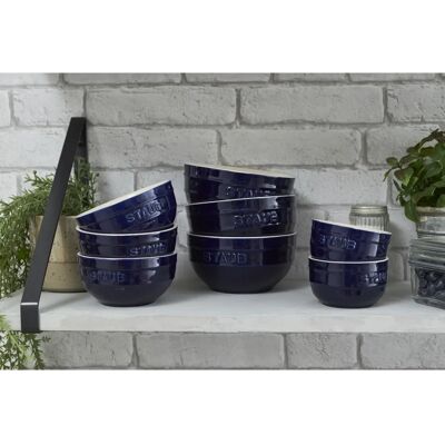 Staub Keramikskål 14cm - Hållbar, Allsidig, Blå Staub Keramikskål 14cm - Hållbar, Allsidig, Blå
