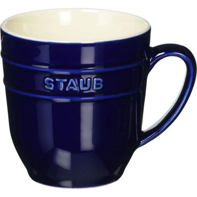 Staub Keramisk Serveringskopp - 350ml - Mörk Blå Staub Keramisk Serveringskopp - 350ml - Mörk Blå