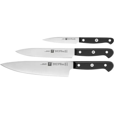 ZWILLING Schwarzes Messerset - Geschmiedetes Stahl, Spülmaschinenfest ZWILLING Schwarzes Messerset - Geschmiedetes Stahl, Spülmaschinenfest