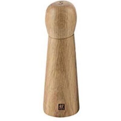 Zwilling Salzmühle - 19 cm Eiche, Braun - Robust Keramikmühle Zwilling Salzmühle - 19 cm Eiche, Braun - Robust Keramikmühle