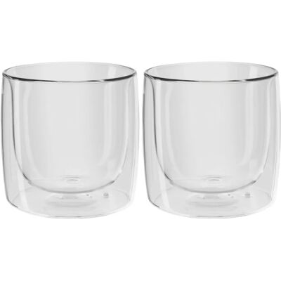 Zwilling Sorrento Whiskyglas Dobbeltvæg 266ml - Klar Zwilling Sorrento Whiskyglas Dobbeltvæg 266ml - Klar