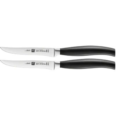 ZWILLING FIVE STAR Stekknivar - Silver, Svart ZWILLING FIVE STAR Stekknivar - Silver, Svart