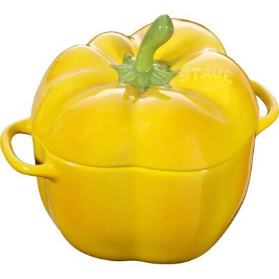 Staub Mini Cocotte Pimientos - Cerámica - Amarillo Staub Mini Cocotte Pimientos - Cerámica - Amarillo
