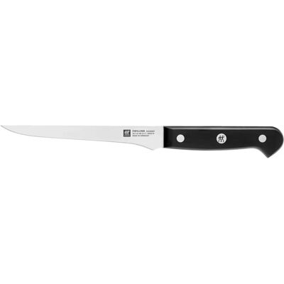 Zwilling Gourmet Steel 14cm Boning Knife - Couteau à désosser - Publicité Zwilling Gourmet Steel 14cm Boning Knife - Couteau à désosser - Publicité