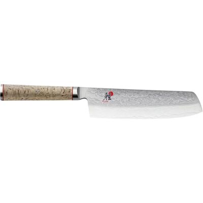 Miyabi fra Zwilling 17,9cm Nakiri - Japansk damaskuskniv Miyabi fra Zwilling 17,9cm Nakiri - Japansk damaskuskniv