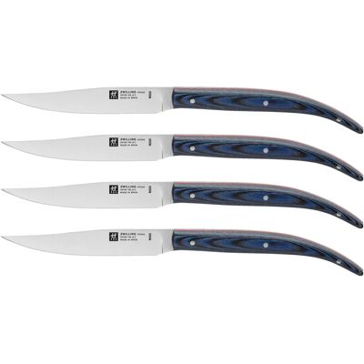 ZWILLING - Steak-Set 4-pcs - Micarta blå ZWILLING - Steak-Set 4-pcs - Micarta blå
