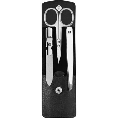 Σετ Ταξιδιού Zwilling Classic Inox - Θήκη από Δέρμα, 3 Τεμάχια - Μαύρο Σετ Ταξιδιού Zwilling Classic Inox - Θήκη από Δέρμα, 3 Τεμάχια - Μαύρο