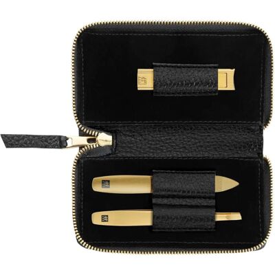 Ensemble de manucure Zwilling Twinox Gold Édition - Noir - Outils pour femmes Ensemble de manucure Zwilling Twinox Gold Édition - Noir - Outils pour femmes