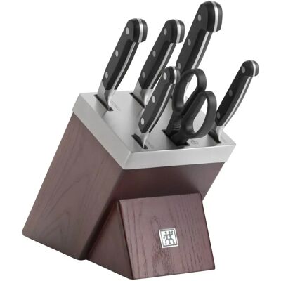 Zwilling Pro Knivset - Automatisk slipblock, 6 delar Zwilling Pro Knivset - Automatisk slipblock, 6 delar