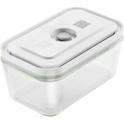 Scatola di conservazione alimenti in vetro grigio 0,9L Scatola di conservazione alimenti in vetro grigio 0,9L