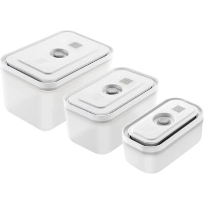 ZWILLING Vacuum Food Storage Set - Grey - 3 pcs ZWILLING Vacuum Food Storage Set - Grey - 3 pcs