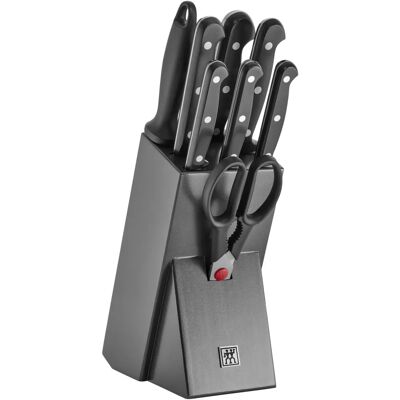ZWILLING TWIN Chef 2 9-del knivset - Antracit ZWILLING TWIN Chef 2 9-del knivset - Antracit