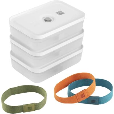 ZWILLING L Vakuum Lunchbox-Set - Fresh & Save, 6 Stück ZWILLING L Vakuum Lunchbox-Set - Fresh & Save, 6 Stück