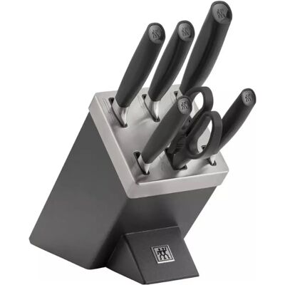 Zwilling 33780-500-0 Messerset - Silber - Messerset mit Ständer Zwilling 33780-500-0 Messerset - Silber - Messerset mit Ständer