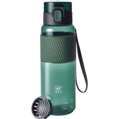 Zwilling 680ml Vanntett Vannflaske - Impactbestandig, Lekkasjesikker, Med Fruktfilter Zwilling 680ml Vanntett Vannflaske - Impactbestandig, Lekkasjesikker, Med Fruktfilter