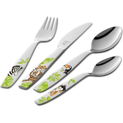 ZWILLING Jungle 4-tlg Kinderbesteck Set ZWILLING Jungle 4-tlg Kinderbesteck Set