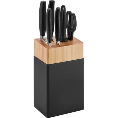 Set di Coltelli Zwilling Modello 1026690 - 7 Pezzi Neri Set di Coltelli Zwilling Modello 1026690 - 7 Pezzi Neri