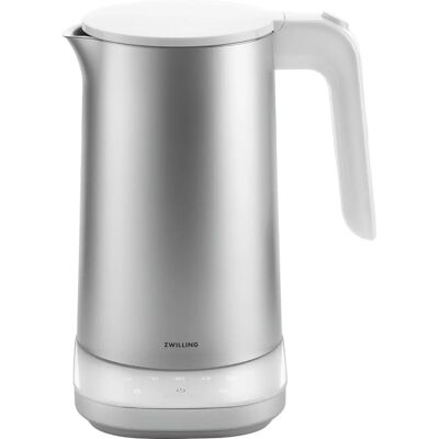 ZWILLING Argent 1L Bouilloire électrique - Pro, Six températures, Maintien chaud, Double paroi - Publicité ZWILLING Argent 1L Bouilloire électrique - Pro, Six températures, Maintien chaud, Double paroi - Publicité