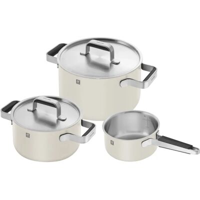 ZWILLING 1028807 Pannusetti - Ruostumaton teräs, 3 kpl ZWILLING 1028807 Pannusetti - Ruostumaton teräs, 3 kpl