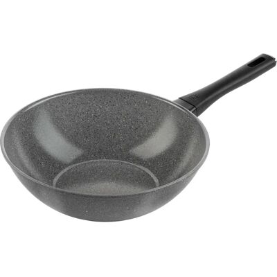 ZWILLING Terreno Plus Wok - 28cm, Titane, Revêtement céramique antiadhésif - Publicité ZWILLING Terreno Plus Wok - 28cm, Titane, Revêtement céramique antiadhésif - Publicité