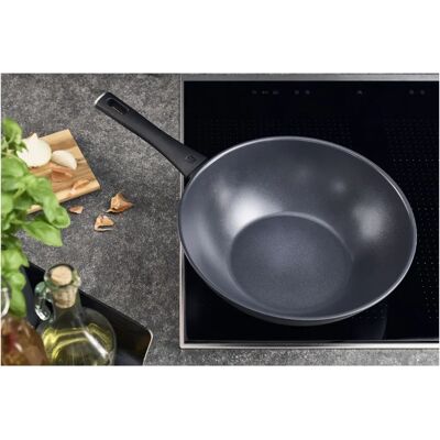 ZWILLING Madura Plus Wok - Revestimiento cerámico titanio - 30cm - Italia ZWILLING Madura Plus Wok - Revestimiento cerámico titanio - 30cm - Italia