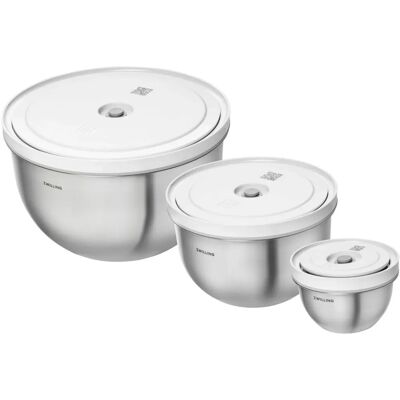 ZWILLING Fresh & Save Set de Bols - Sous Vide, 3 Tailles - Publicité ZWILLING Fresh & Save Set de Bols - Sous Vide, 3 Tailles - Publicité
