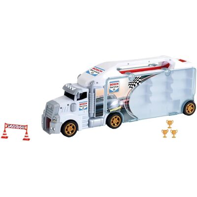 Caminhão Klein Bosch com rampa - Espaço para 24 carros Caminhão Klein Bosch com rampa - Espaço para 24 carros
