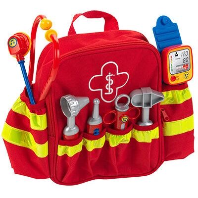 Theo Klein Squadra di Soccorso Max & Dr. Kim - Zaino di Emergenza Medica Theo Klein Squadra di Soccorso Max & Dr. Kim - Zaino di Emergenza Medica