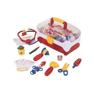 Kit Médical Klein - Grande Mallette Transparente - Jeu de Rôle Kit Médical Klein - Grande Mallette Transparente - Jeu de Rôle