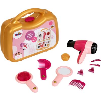 KLEIN 5559 Kit de peluquería infantil - Secador, accesorios KLEIN 5559 Kit de peluquería infantil - Secador, accesorios