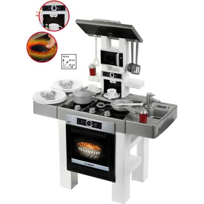 Theo Klein Bosch Kitchen Pure - Bosch Kitchen, Gray, 69x33x95cm Theo Klein Bosch Kitchen Pure - Bosch Kitchen, Gray, 69x33x95cm