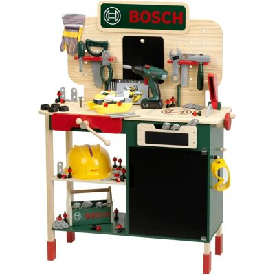 KLEIN Bosch Spielwerkbank - Höhenverstellbar & Mit Sound - Ab 3 Jahre KLEIN Bosch Spielwerkbank - Höhenverstellbar & Mit Sound - Ab 3 Jahre