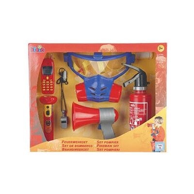 Theo Klein 8950 Feuerwehr Spielzeug - Feuerwehrmann, 7 Teile Theo Klein 8950 Feuerwehr Spielzeug - Feuerwehrmann, 7 Teile