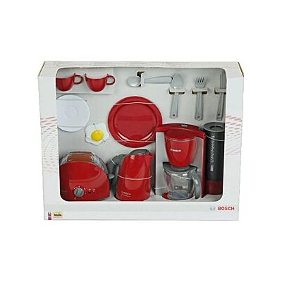 Set colazione Bosch di Theo Klein - Gioco da cucina con macchina del caffè, tostapane e bollitore Set colazione Bosch di Theo Klein - Gioco da cucina con macchina del caffè, tostapane e bollitore