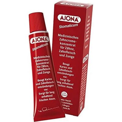 Ajona Stomaticum Zahnpasta - Antibakteriell & Entzündungshemmend - 25ml Ajona Stomaticum Zahnpasta - Antibakteriell & Entzündungshemmend - 25ml