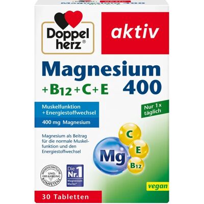 Doppelherz Marke Magnesium 400+B12+C+E Tabletten Doppelherz Marke Magnesium 400+B12+C+E Tabletten