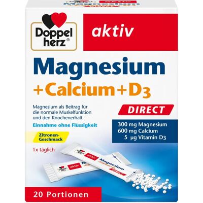 Queisser Pharma GmbH & Co. KG DOPPELHERZ Magnesium + Calcium + D3 - Pellets Queisser Pharma GmbH & Co. KG DOPPELHERZ Magnesium + Calcium + D3 - Pellets